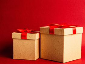 Cajas de cartón de regalo